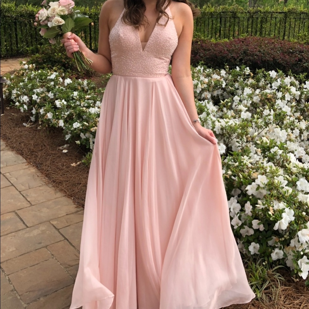 SHERRI HILL PROM DRESS. MAKE OFFERS